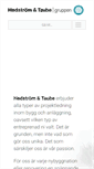 Mobile Screenshot of htprojekt.se